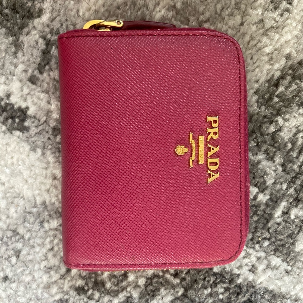 Prada Leather Coin Purse